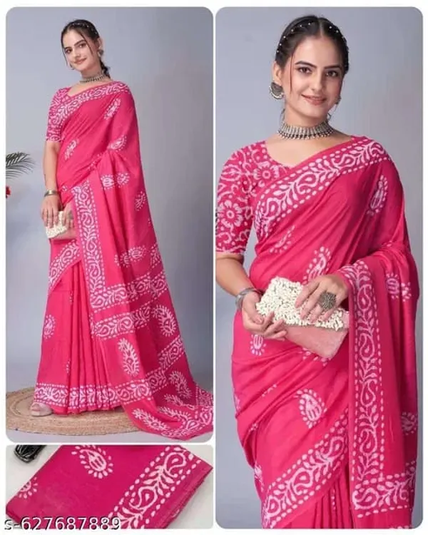 Rose_Blossom_Pure_Linen_Cotton_Saree
