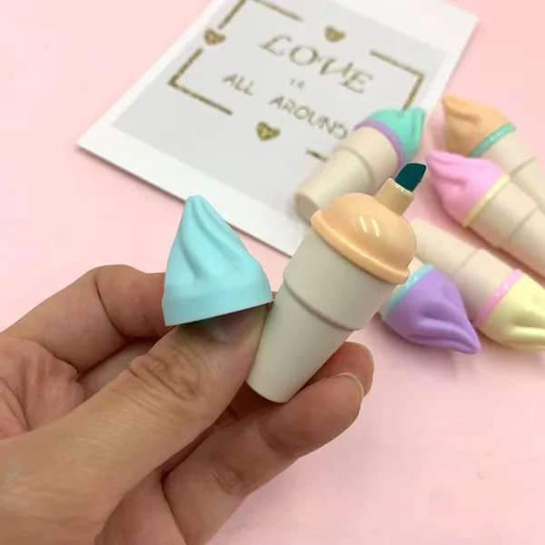 Ice-cream_Designer_Highlighter_Fine_Grip_Marker,_Pack_of_6
