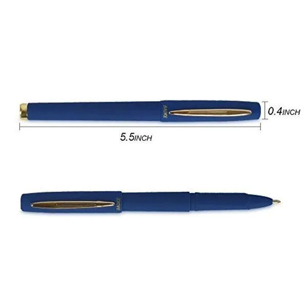 Baoke_Gel_Ink_Roller_Ball_Pen,_Bold_Point,_1.0mm,_12_count_(PC1848)(Blue)