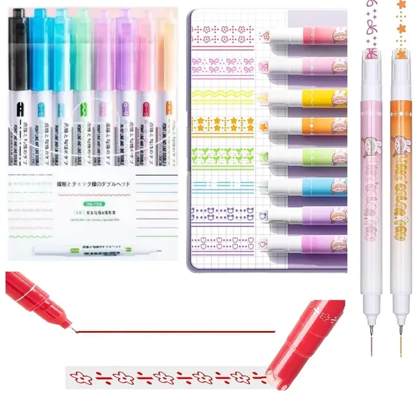 Multicolor_VBR_Outline_Border_Highlighter_Sketch_Pens_[Multi-Design_Roller_Pens_]_–_Pack_of_6_|_Smooth_Ink_Flow_for_Drawing,_DIY_Art,_Scrapbooking_&_Journaling_|_Kids_Stationery_Gift