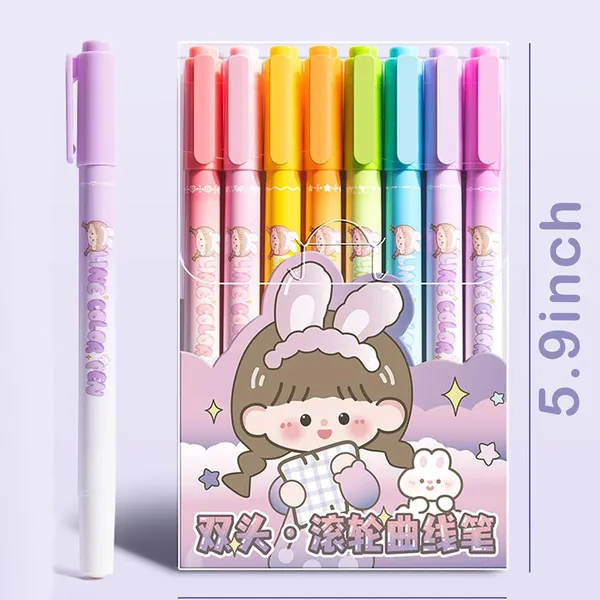 Multicolor_VBR_Outline_Border_Highlighter_Sketch_Pens_[Multi-Design_Roller_Pens_]_–_Pack_of_6_|_Smooth_Ink_Flow_for_Drawing,_DIY_Art,_Scrapbooking_&_Journaling_|_Kids_Stationery_Gift