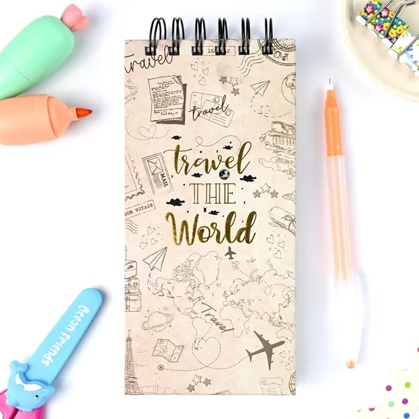 To_Do_List_|_(9.2x19.8_cm)_|_Daily_To_Do_Notepad_|_Task_Checklist_|_Wirebound_Desk_Planner_|_80_GSM_|_264_Pages_|_50_Tear_Off_Sheets_for_Grocery,_Shopping,_Checklist_-_Travel_the_World