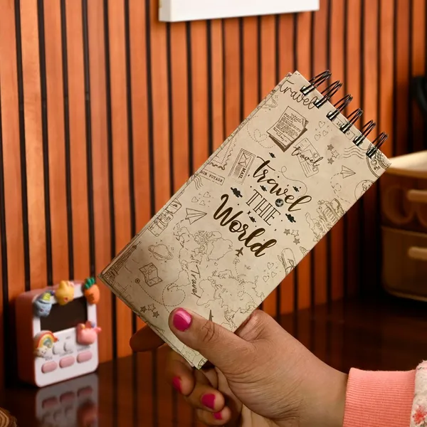 To_Do_List_|_(9.2x19.8_cm)_|_Daily_To_Do_Notepad_|_Task_Checklist_|_Wirebound_Desk_Planner_|_80_GSM_|_264_Pages_|_50_Tear_Off_Sheets_for_Grocery,_Shopping,_Checklist_-_Travel_the_World