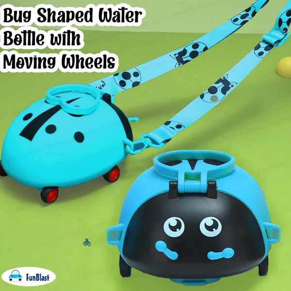 Bug_Shaped_Water_Bottle_with_Moving_Wheels,_550_ML_Leak-Proof_Water_Bottle_for_Kids,_Water_Bottle_with_Strap_&_Sipper_for_Kids,_Sipper_Water_Bottle_for_kids_(Blue)