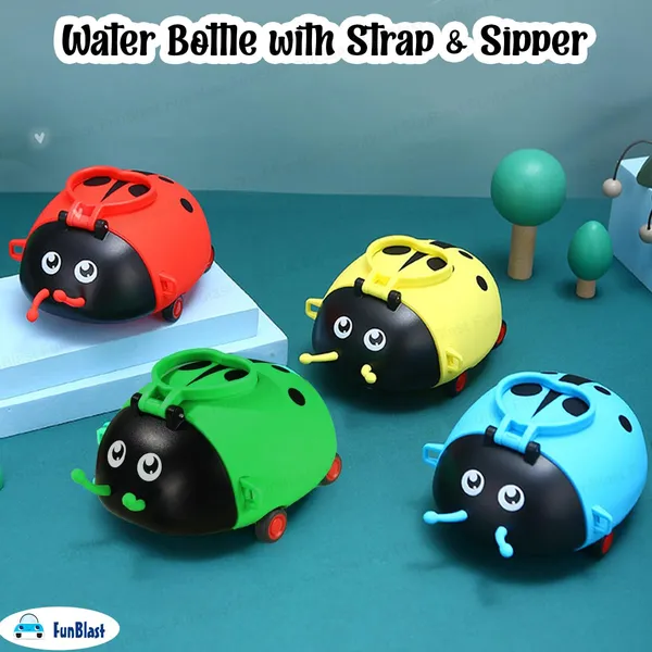 Bug_Shaped_Water_Bottle_with_Moving_Wheels,_550_ML_Leak-Proof_Water_Bottle_for_Kids,_Water_Bottle_with_Strap_&_Sipper_for_Kids,_Sipper_Water_Bottle_for_kids_(Blue)