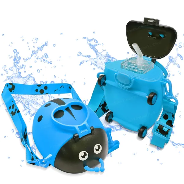 Bug_Shaped_Water_Bottle_with_Moving_Wheels,_550_ML_Leak-Proof_Water_Bottle_for_Kids,_Water_Bottle_with_Strap_&_Sipper_for_Kids,_Sipper_Water_Bottle_for_kids_(Blue)