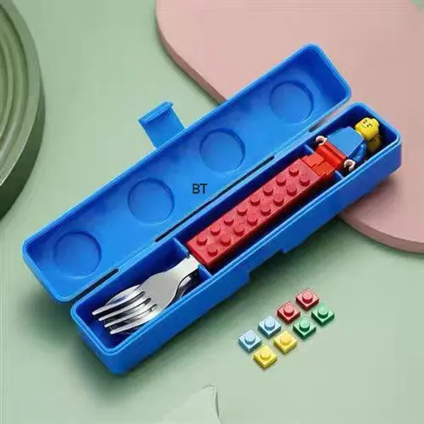 Blue_Food-Grade_Plastic_Kids_Cutlery_Set_For_Kids