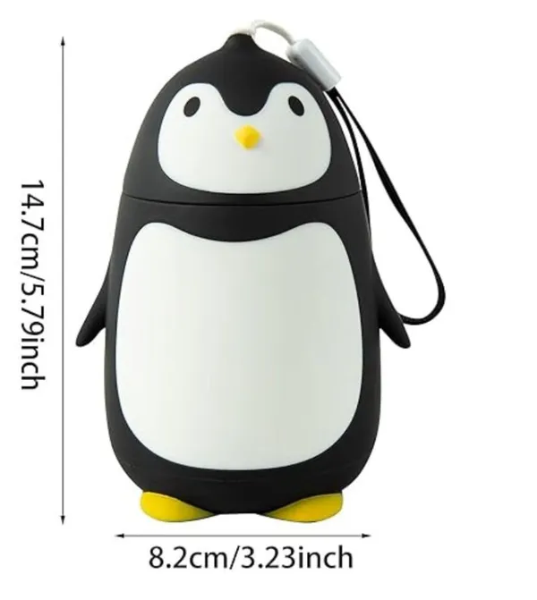 Penguin_Shaped_Kids_Sipper_Bottle_with_Straw_(Approx._500ml)_—_BPA-Free_Plastic,_Leak-Resistant,_Fun_Travel_Cup_for_School_&_Outdoor