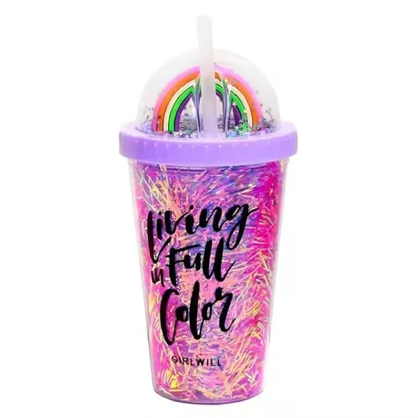 Rainbow_Glitter_Tumbler_with_Dome_Lid_&_Straw_|_Living_in_Full_Color_Led_Lighting_Cup_|_BPA-Free_Insulated_Kids_&_Girls_Tumbler_Fun_Gift_for_Teens_&_Women_|_450ml
