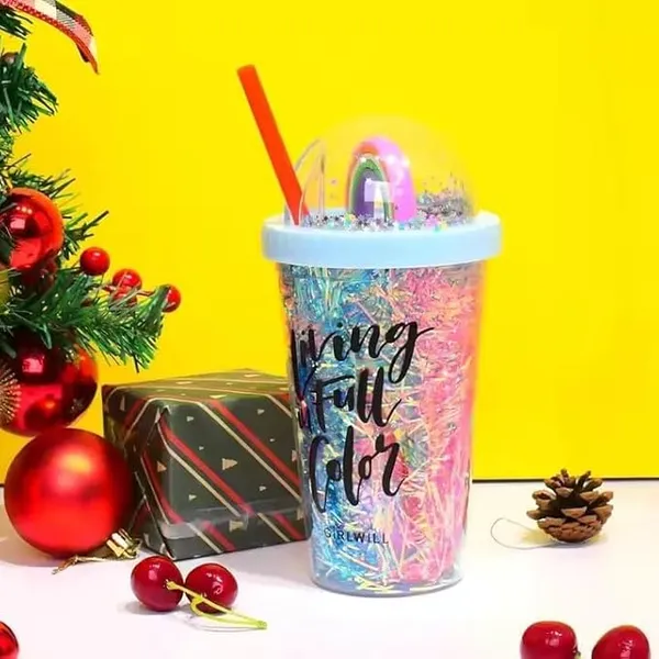 Rainbow_Glitter_Tumbler_with_Dome_Lid_&_Straw_|_Living_in_Full_Color_Led_Lighting_Cup_|_BPA-Free_Insulated_Kids_&_Girls_Tumbler_Fun_Gift_for_Teens_&_Women_|_450ml