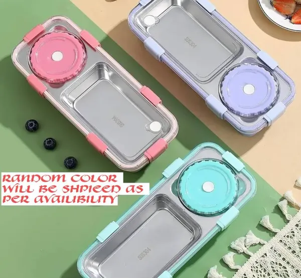 Multiclour_Stainless_Steel_Lunch_Box_for_Kids,_Cartoon_Printed_Snacks_Box_with_Plastic_Spoon_&_Fork,_Cute_Cartoon_Food_Box,_One_Bowl_Lunch_Box_for_Toddlers,_Preschoolers