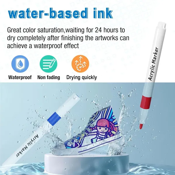 Corslet_12_Shades_Acrylic_Markers_Paint_Pens_Set_Markers_Ideal_for_Mandala_Art_Doodling_Drawing_Sketching,_Colouring_&_Shading_Pens_for_Painting