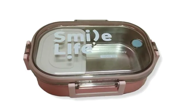 Stainless_Steel_Food_Storage_Containers,_710_ML,_2_Grid_Square_Shape,_Insulated,_Air_Tight,_Leakage_Proof,_Lunch_Box_for_Men_&_Women,_2_Compartments,_Blue