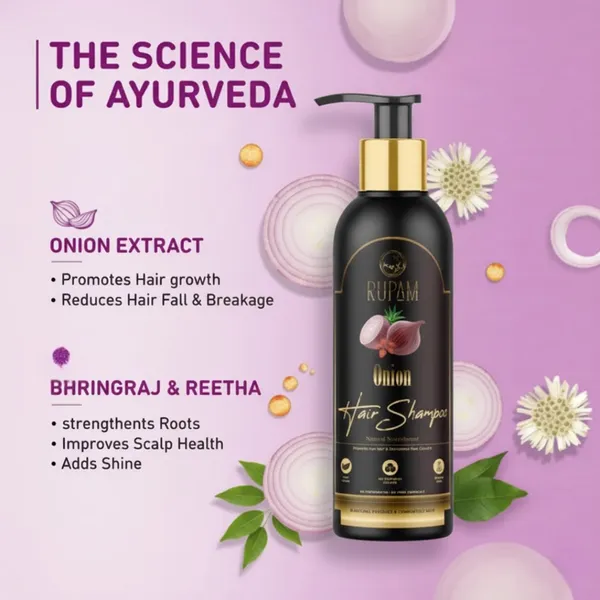 RUPAM_Men's_Onion_Hair_Shampoo_For_Revitalize_and_Strengthen_Hair_Infused_with_Natural_Ingredients_220ML