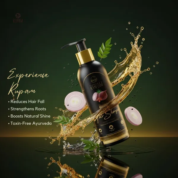 RUPAM_Men's_Onion_Hair_Shampoo_For_Revitalize_and_Strengthen_Hair_Infused_with_Natural_Ingredients_220ML
