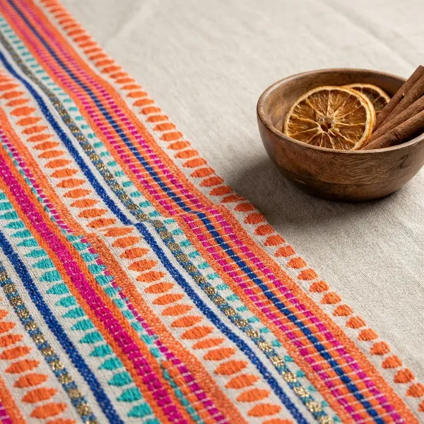 Multicolor_Premium_Jacquard_Fabric_Table_Runner