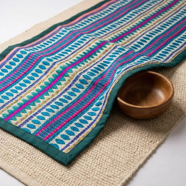 Multicolor_Premium_Jacquard_Fabric_Table_Runner