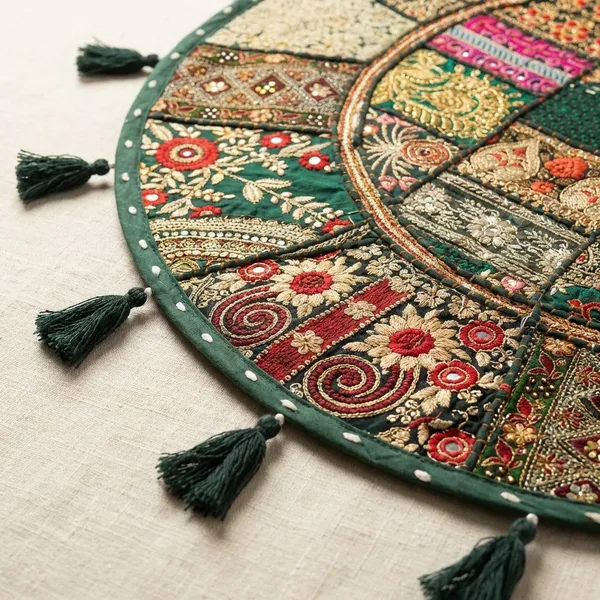 Multicolor_Round_Khambadia_Work_Cushion_Cover