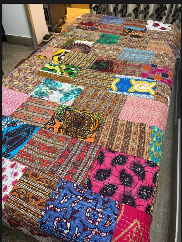 Multicolor_Katha_Stitch_Bedcover_Pattern_01