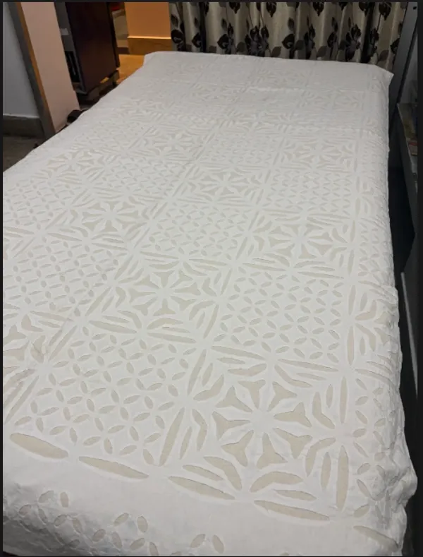 Applique_Work_Bedcover_Double_Bed