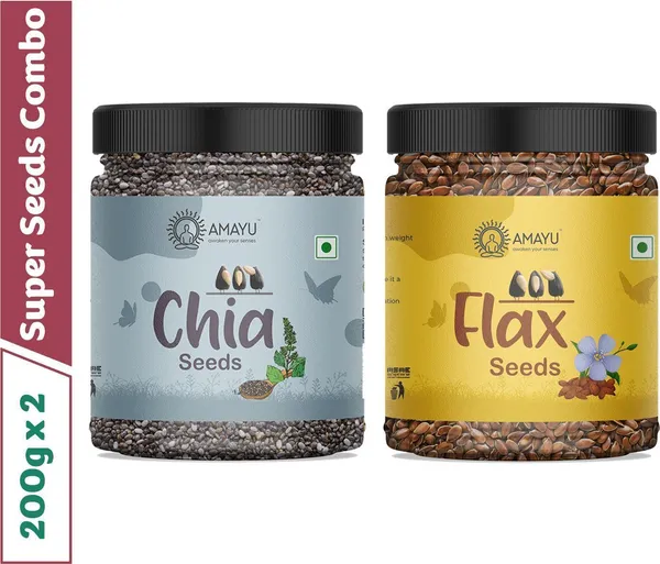 Raw_Organic_Chia_Seeds_Weight_Loss_200_G_Flax_Seeds_For_Hair_200_G_Combo_2_X_200_G
