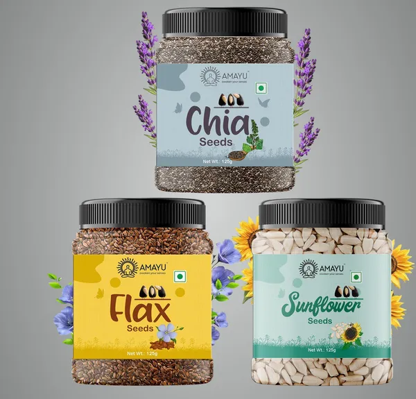 Raw_Chia_Seeds_125_G_Sunflower_Seeds_125_G_Flax_Seeds_125_G_Combo_3_X_125_G