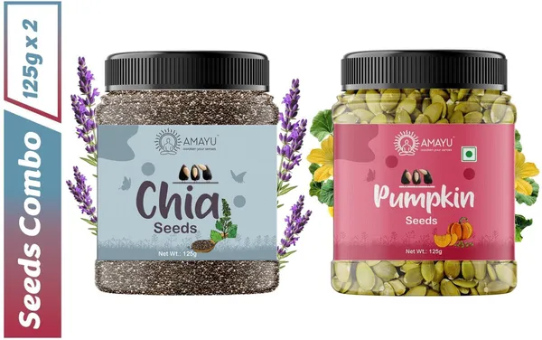 Raw_Organic_Chia_Seeds_Weight_Loss_125_G_Pumpkin_Seeds_For_Eating_125_G_Combo_2_X_125_G