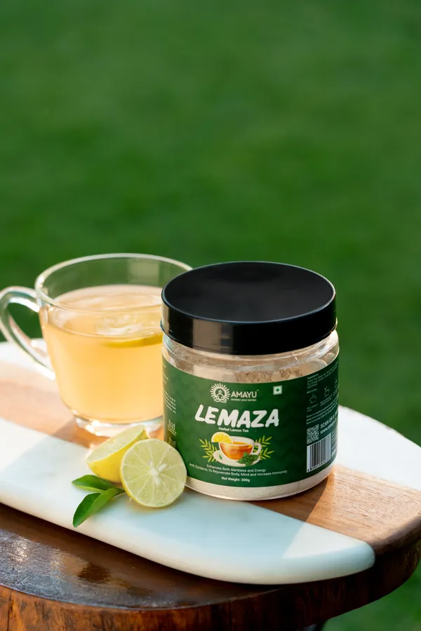 Herbal_Lemon_Green_Tea_Powder_With_Stevia_No_Added_Sugar_Lemon_Cardamom_Cloves_Ginger_Herbs_Spices_Tulsi_Assorted_Mason_Jar_200_G