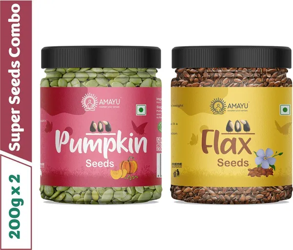 Raw_Organic_Pumpkin_Seeds_200_G_Flax_Seeds_For_Hair_200_G_Weight_Loss_2_X_200_G