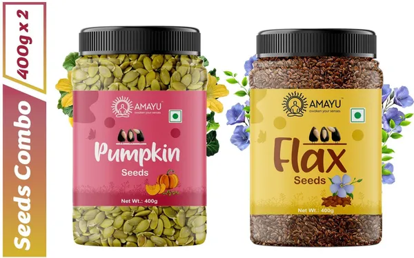 Raw_Pumpkin_Seeds_400_G_Flax_Seeds_400_G_For_Eating_Combo_2_X_400_G