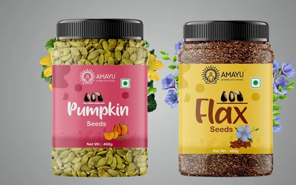 Raw_Pumpkin_Seeds_400_G_Flax_Seeds_400_G_For_Eating_Combo_2_X_400_G