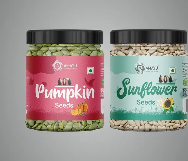 Raw_Organic_Pumpkin_Seeds_Sunflower_Seeds_For_Eating_Mix_Combo_Pumpkin_Seeds_2_X_200_G