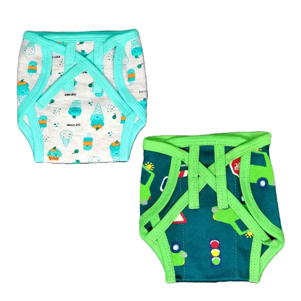 Printed_Reusable_Nappies_Set_Of_2_,_Muslin_Padded_Nappies_For_Baby_For_Diaper_Free_Time