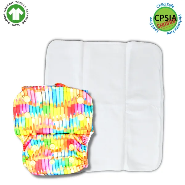 Multicolour_Reusable_Cloth_Diaper_With_Organic_Cotton__Insert_-_For_Daytime_And_Nighttime_For_4+_Hours_Of_Absorbency