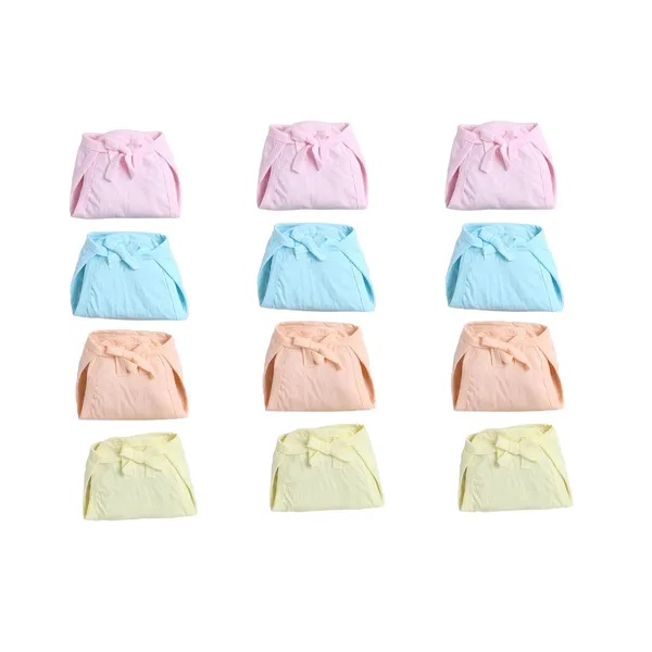 Multicolor_Tie_Waist_Wrap_Non_Padded_Nappies_For_Babies_Pack_Of_12