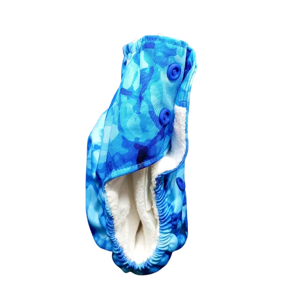 Aqua_Printed_Reusable_Cloth_Diaper_With_Prefold_Quick_Dry_Insert