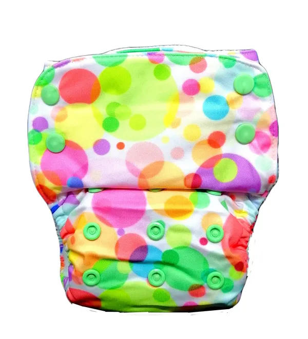 Multicolour_Reusable_Cloth_Diaper_With_Prefold_Insert_For_4+_Hours_Of_Absorbency