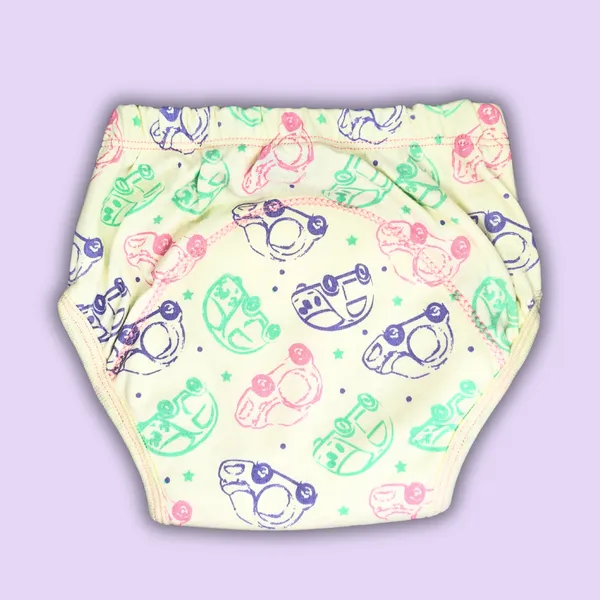 Padded_Underwears_Cream_Printed_Training_Pants_For_Babies_-_Happy_Wheels