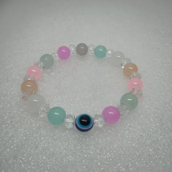 Multicolor_Glass_Crystal_Evil_Eye_Stretch_Bracelet_Set_For_Women