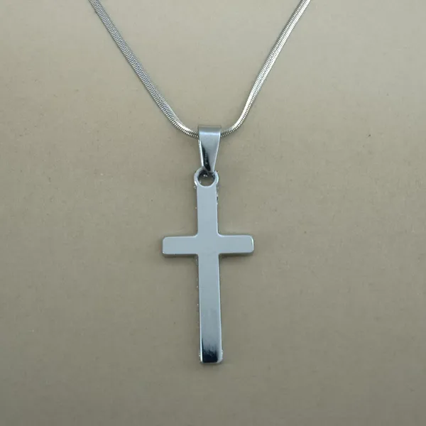 Anti_Tarnish_Stainless_Steel_Plain_Cross_Pendant_Necklace_For_Women_Minimalist_Polished_Silver_Tone_Christian_Cross_With_Snake_Chain