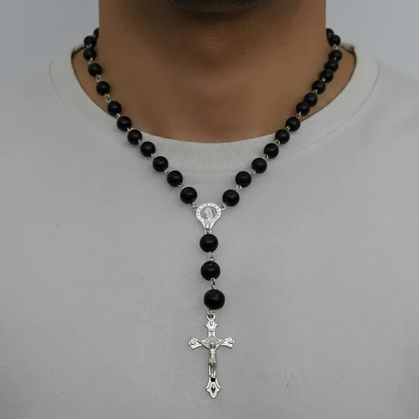 Black_Glass_Bead_Rosary_Necklace_With_Cross_Pendant_Unisex