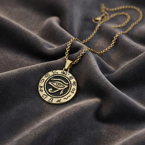 Eye_Of_Horus_Pendant_Necklace_For_Men_Boys_Ancient_Protection_Symbol_Gold_Tone_Stainless_Steel_Chain_Jewelry
