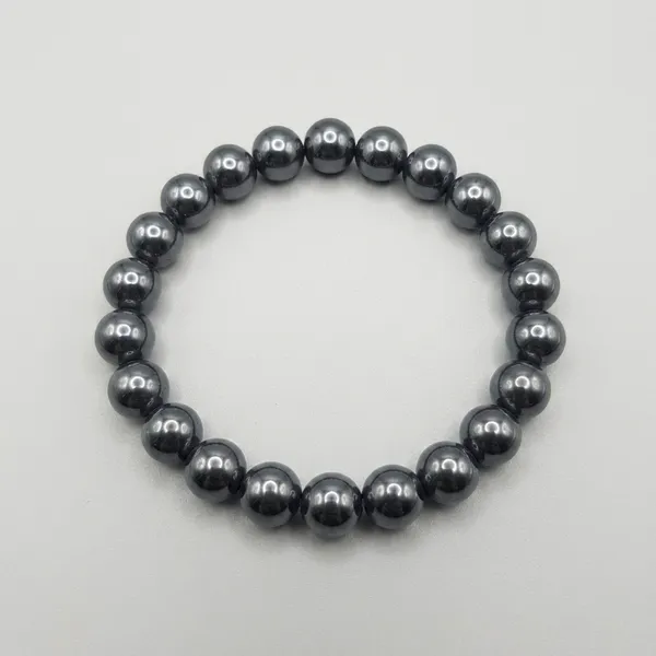 Natural_Hematite_Magnetic_Crystal_Healing_Beaded_Stretch_Gunmetal_Bracelet_For_Men_And_Women_Glow_In_Dark_Grounding_Healing_Crystal_Bracelet