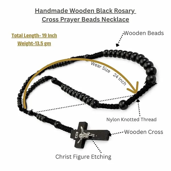 Handmade_Black_Wood_Engraved_Rosary_Bead_Necklace_With_Crucifix_Unisex