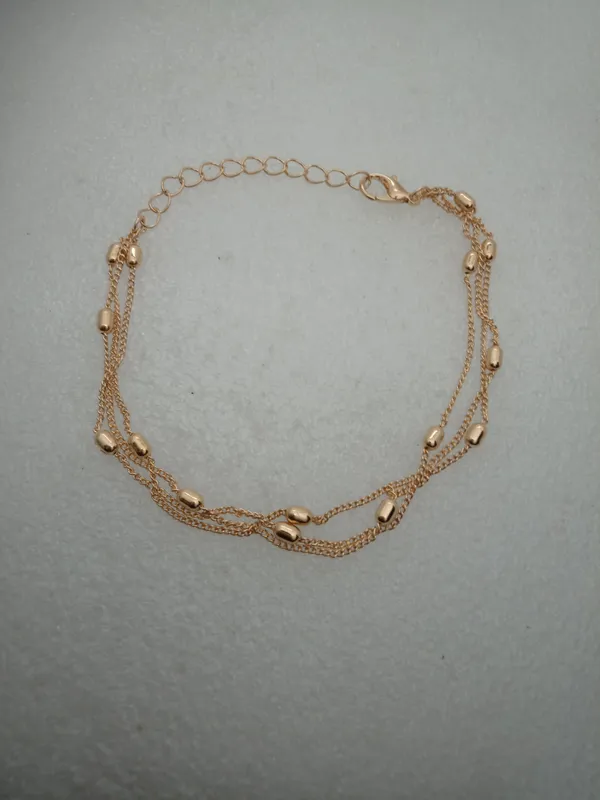Triple_Strand_Satellite_Bead_Anklet_For_Women_Girls_Anti_Tarnish_Silver_And_Gold_Tone_Layered_Beaded_Ankle_Chain_Combo_Adjustable_Lobster_Clasp_Fashion_Jewellery