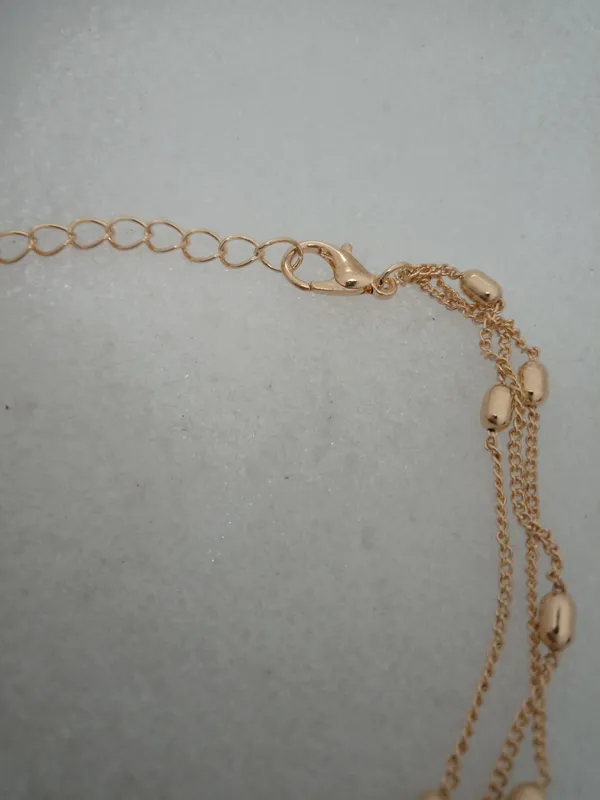Triple_Strand_Satellite_Bead_Anklet_For_Women_Girls_Anti_Tarnish_Silver_And_Gold_Tone_Layered_Beaded_Ankle_Chain_Combo_Adjustable_Lobster_Clasp_Fashion_Jewellery