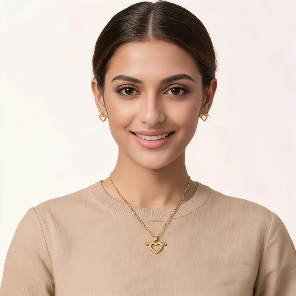 Gold_Stainless_Steel_Angel_Wing_Heart_Pendant_Necklace_Earrings_Set_For_Women