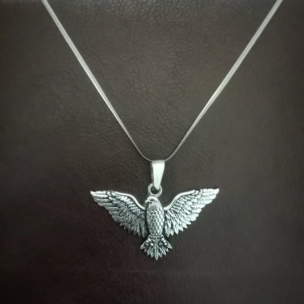 Oxidized_Tone_Eagle_Bird_Wings_Pendant_Stainless_Steel_Anti_Tarnish_Stylish_Necklace_For_Women_Girls