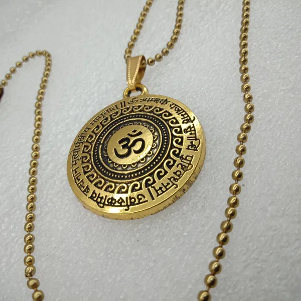 Om_Maha_Mrityunjaya_Mantra_Mandala_Pendant_For_Men_(Pack_Of2)_Stainless_Steel_Anti_Tarnish_Oxidised_Silver_Engraved_Spiritual_Locket_With_Box_Chain_Shiva_Healing_Protection_Jewellery_Religious_Gift