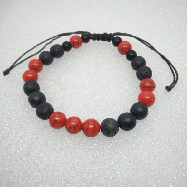 Red_Jasper_And_Black_Lava_Stone_Adjustable_Beaded_Bracelet_For_Men_And_Women_Natural_Stone_Sliding_Knot_Macram_Bracelet_Boho_Healing_Energy_Bracelet_Gift